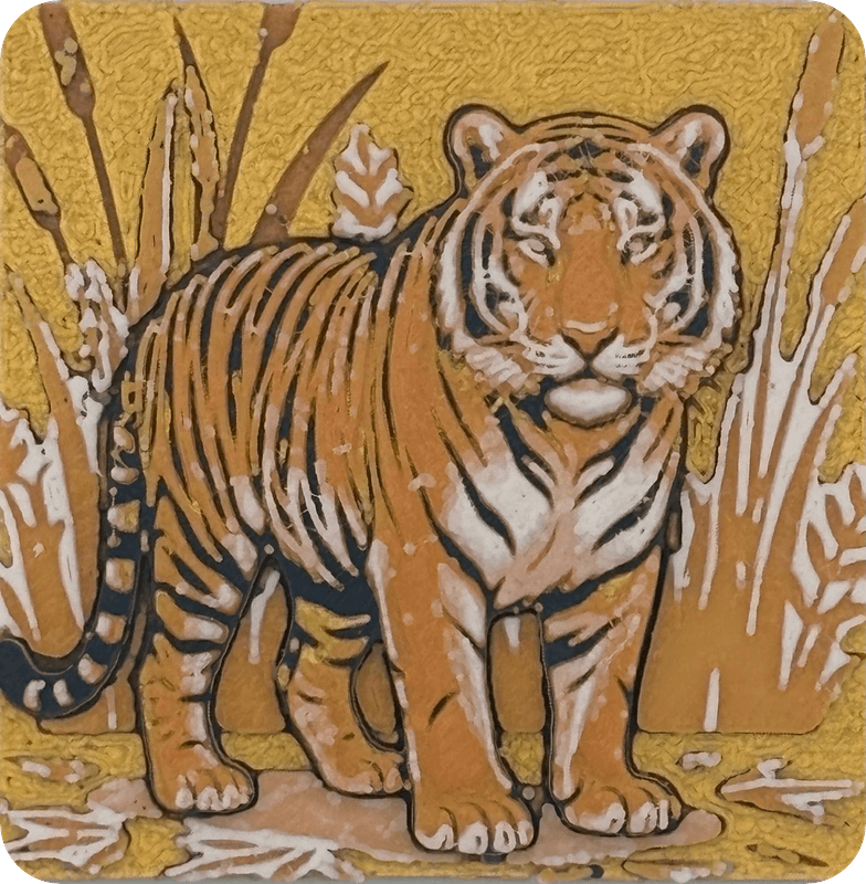Tiger — 3D-Druck