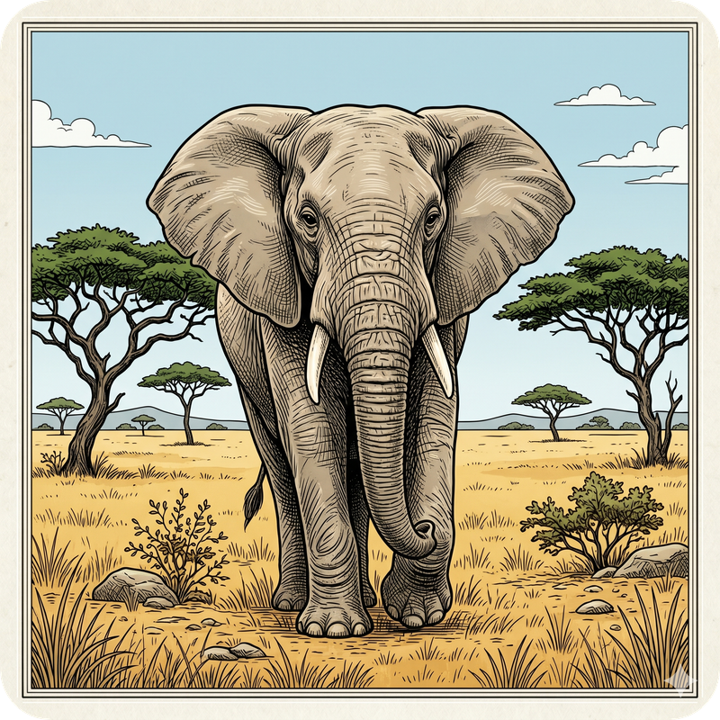 Afrikanischer Elefant